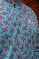 The Blu Lightning Bolt ⚡ Fleece – THE AG Signature