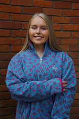 The Blu Lightning Bolt ⚡ Fleece – THE AG Signature