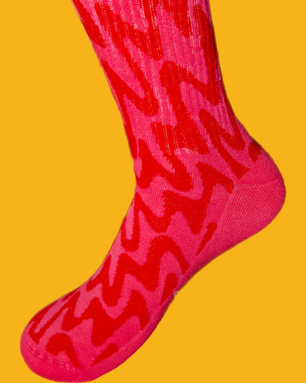 THE BLAKE PINK WAVE 🌊 Unisex socks