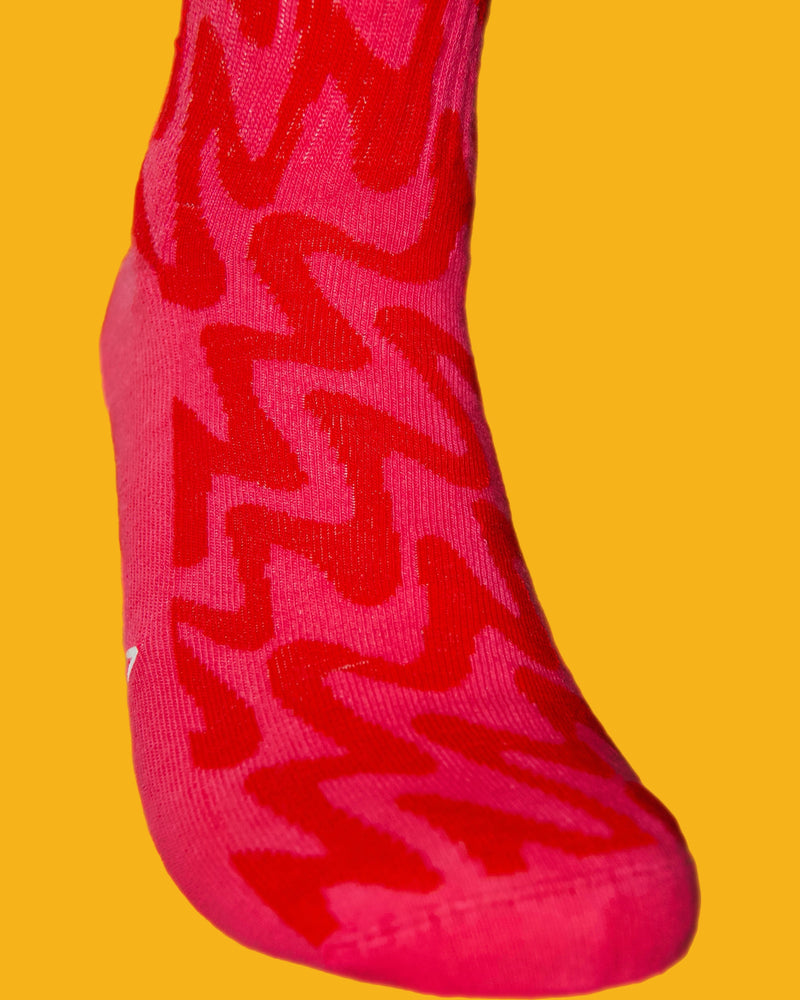 THE BLAKE PINK WAVE 🌊 Unisex socks
