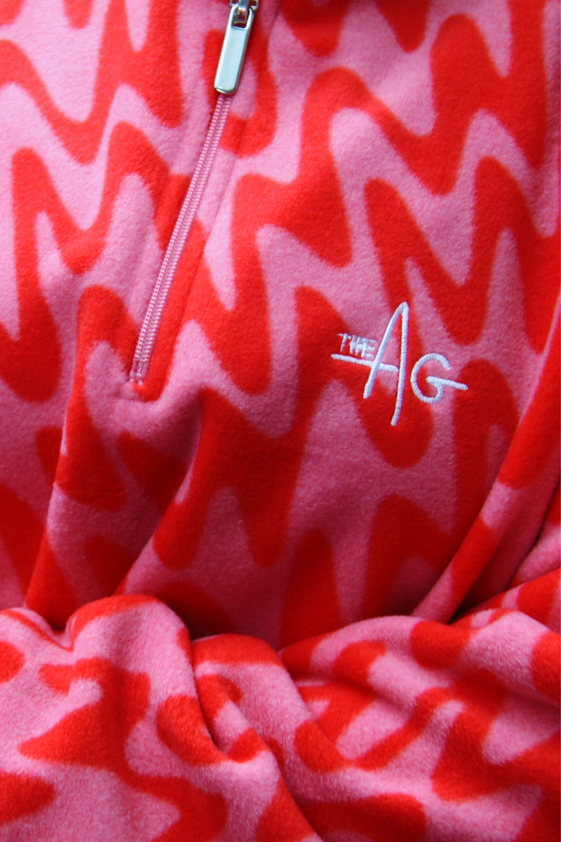 The Blake Pink Wave 🌊 Fleece – The AG Signature €45