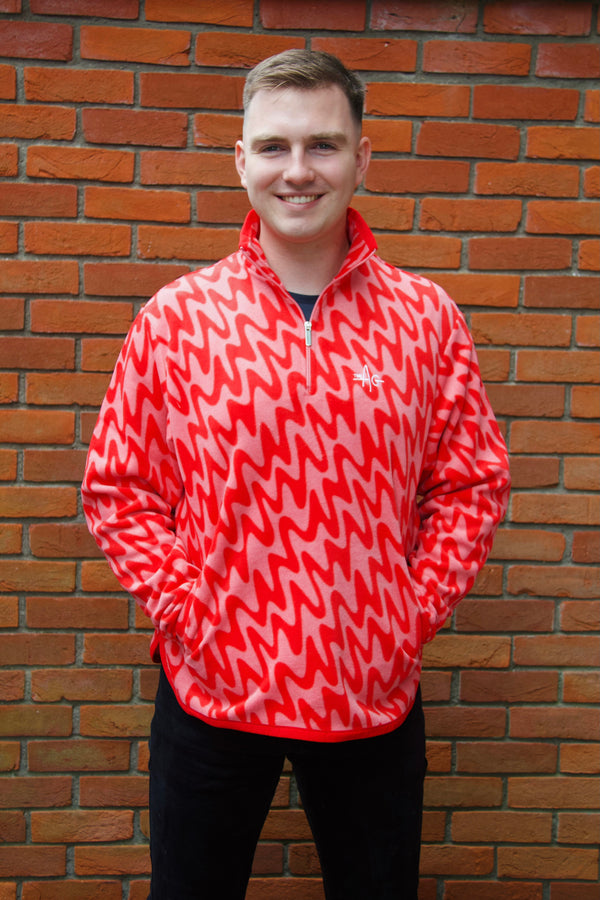 The Blake Pink Wave 🌊 Fleece – The AG Signature