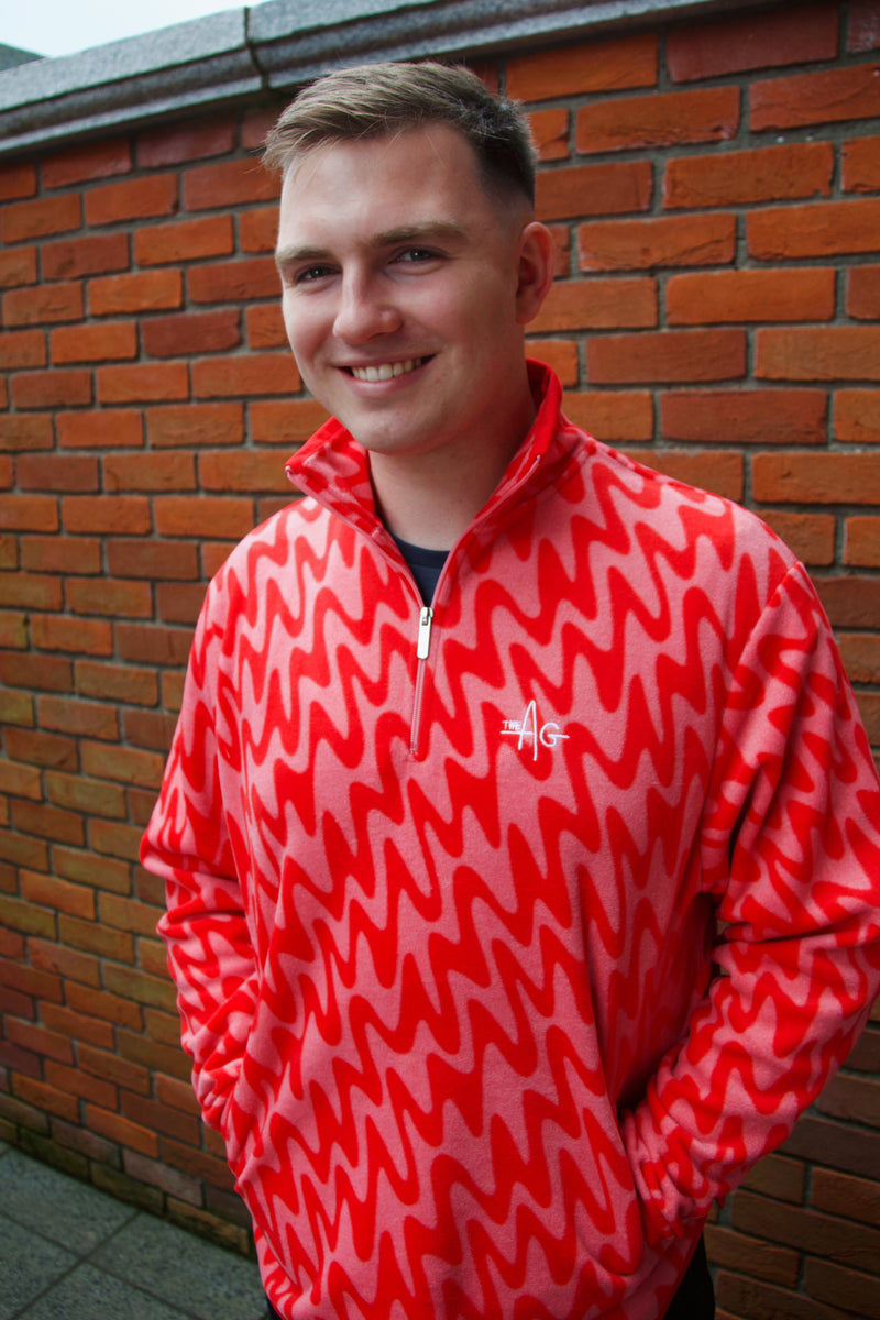 The Blake Pink Wave 🌊 Fleece – The AG Signature €45