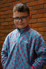 The Blu Lightning Bolt ⚡ Fleece – The AG Mini