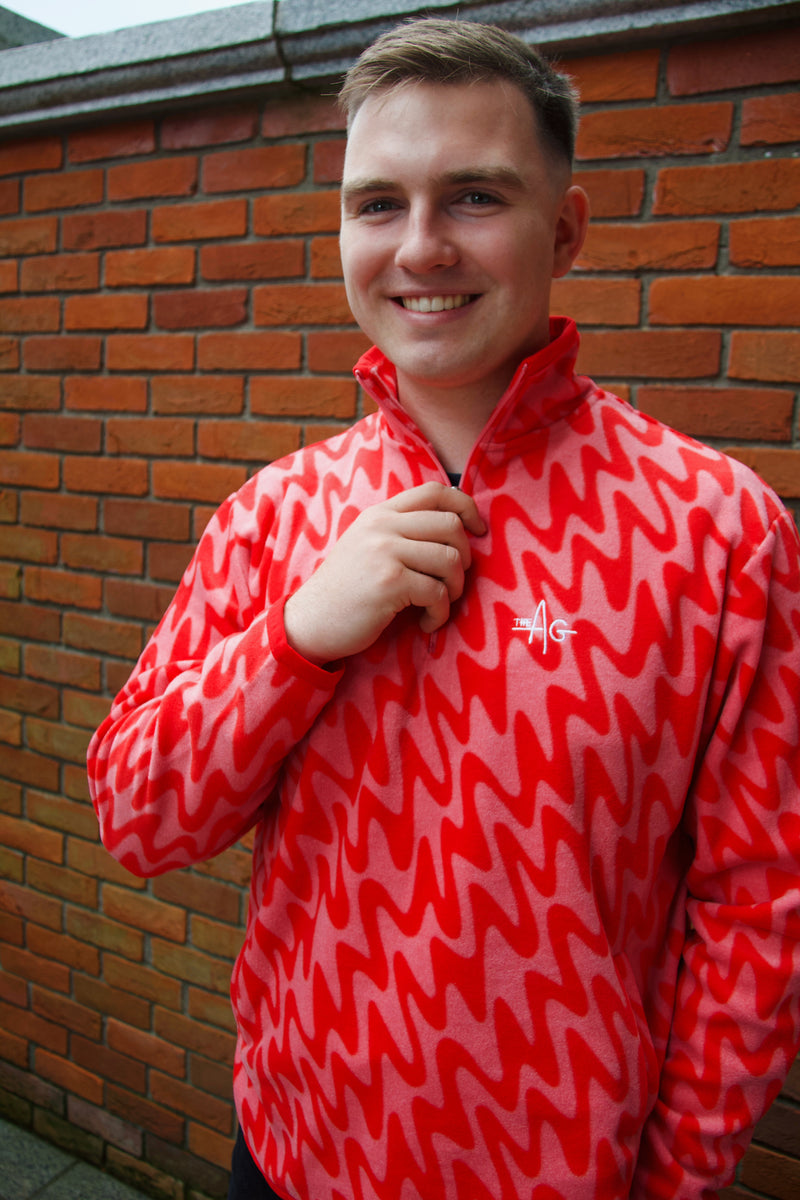 The Blake Pink Wave 🌊 Fleece – The AG Signature €45