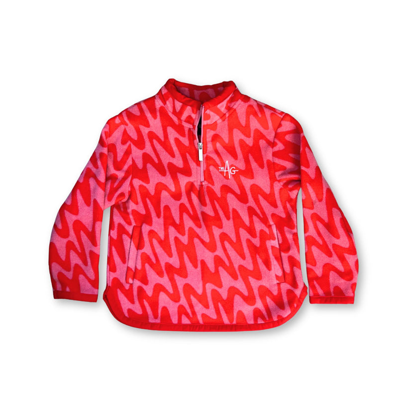 The Blake Pink Wave Fleece: The AG Mini €35