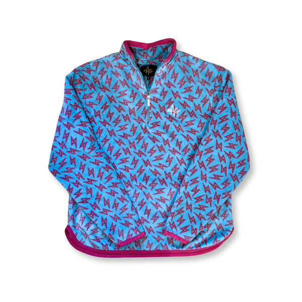 The Blu Lightning Bolt Fleece: THE AG Signature WAS €45, NOW €36