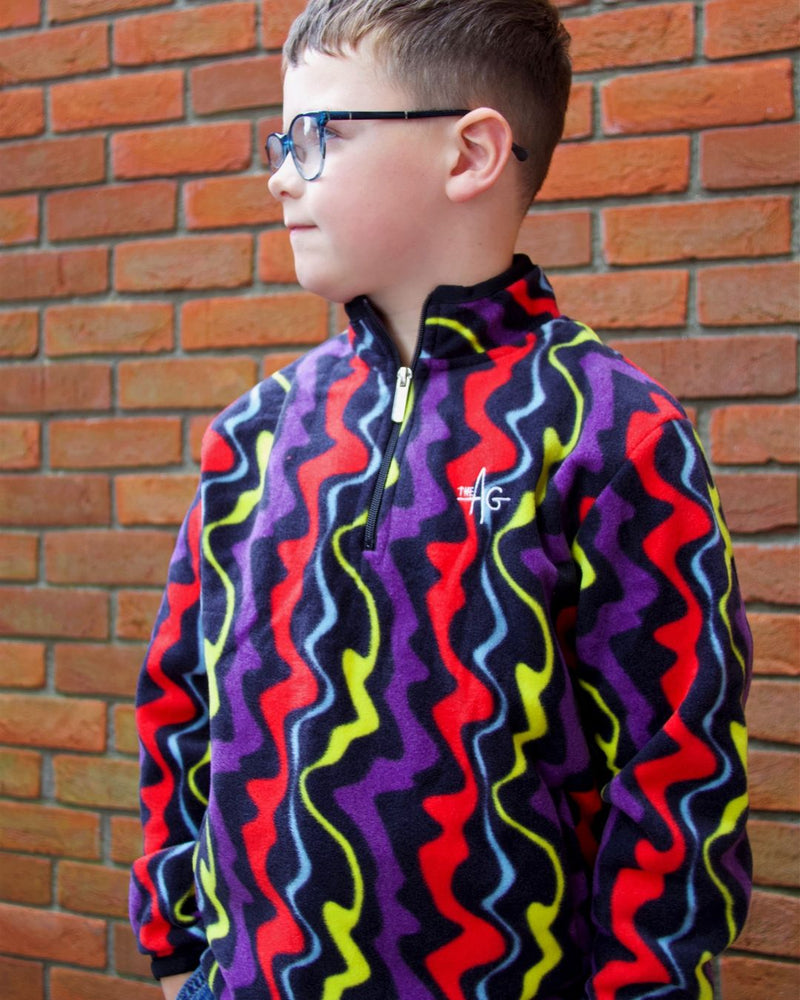 Rainbow Wave Fleece: The AG Mini €35