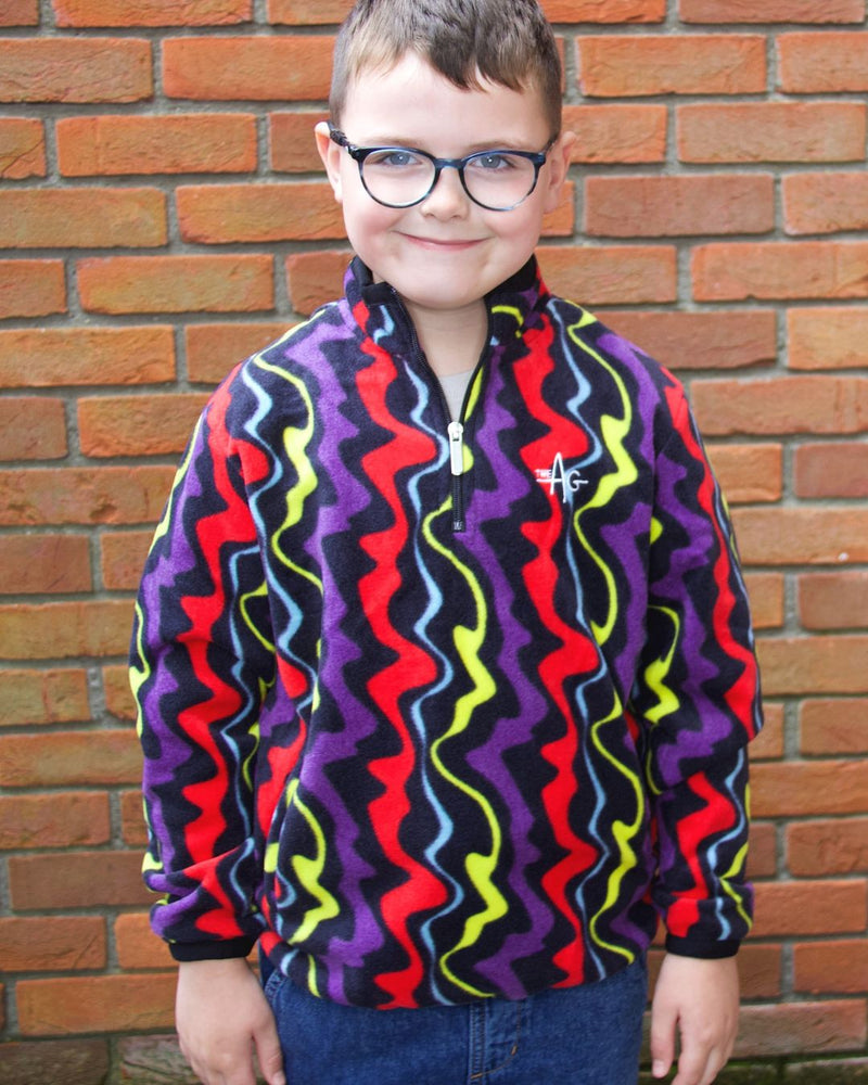 Rainbow Wave Fleece: The AG Mini €35