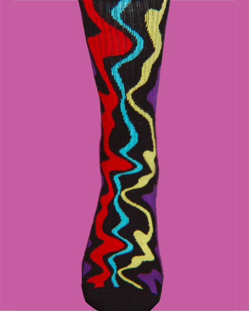 Rainbow Wave: Unisex Socks €7