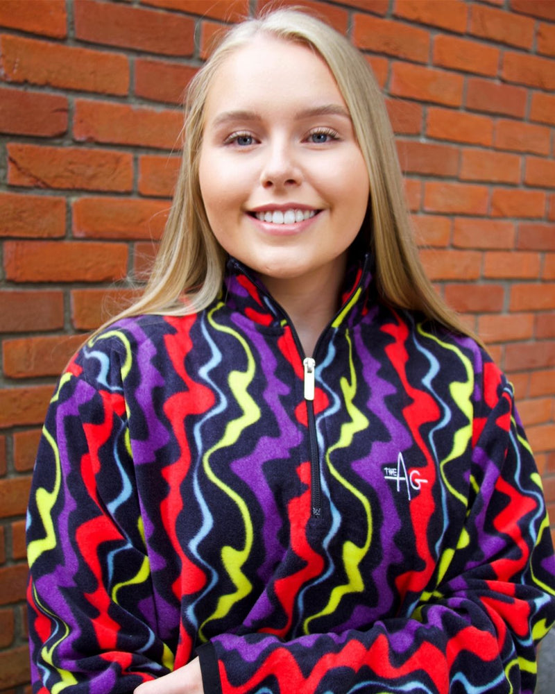 Rainbow Wave Fleece: The AG Signature €45